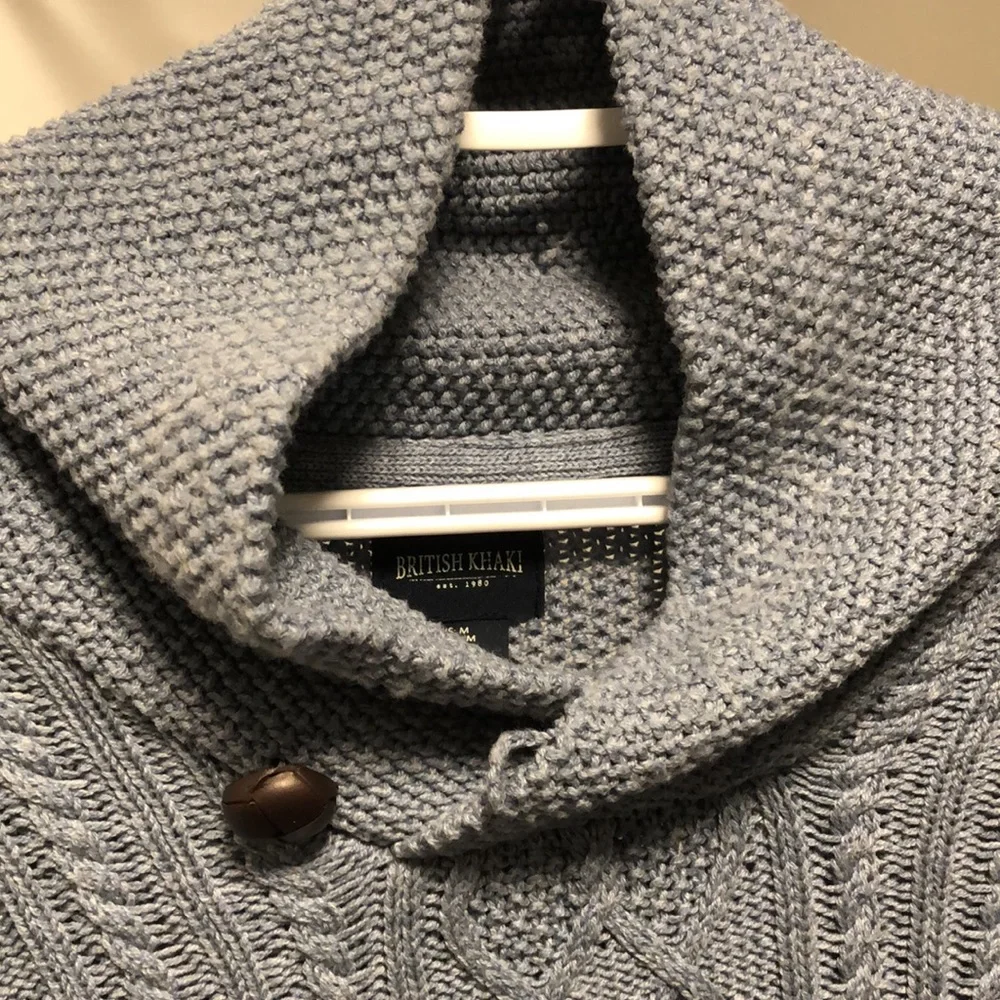 British Khaki Sweater Size M - Picture 2 of 5